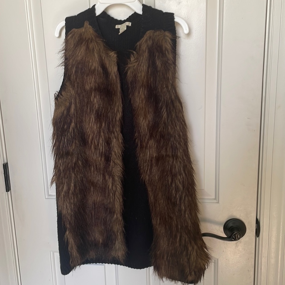 H&M Faux Fur Vest